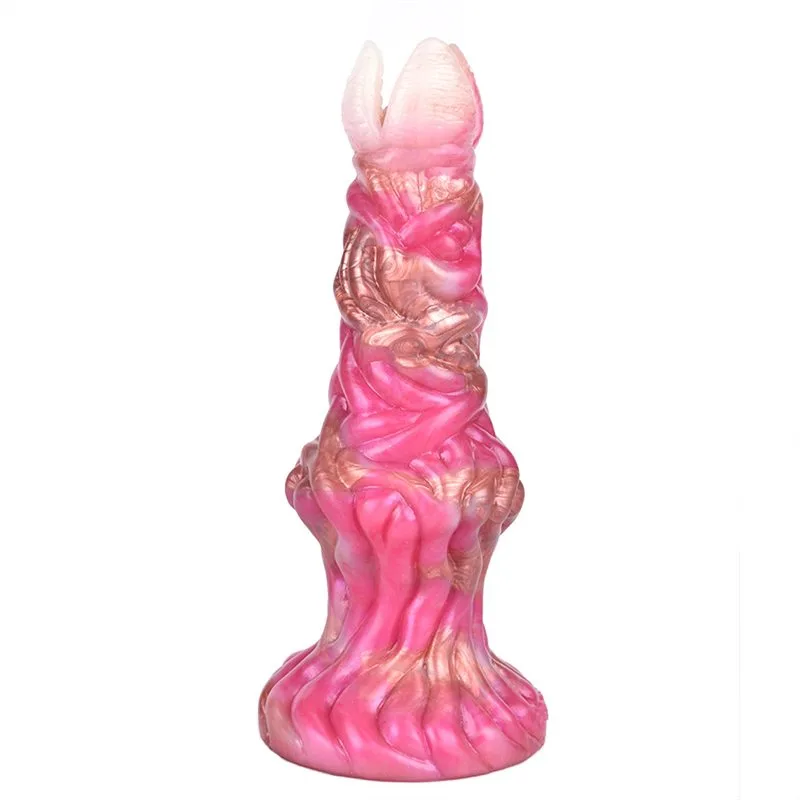 8 Inch Fantasy Alien Dildo Soft Silicone Sex Toy