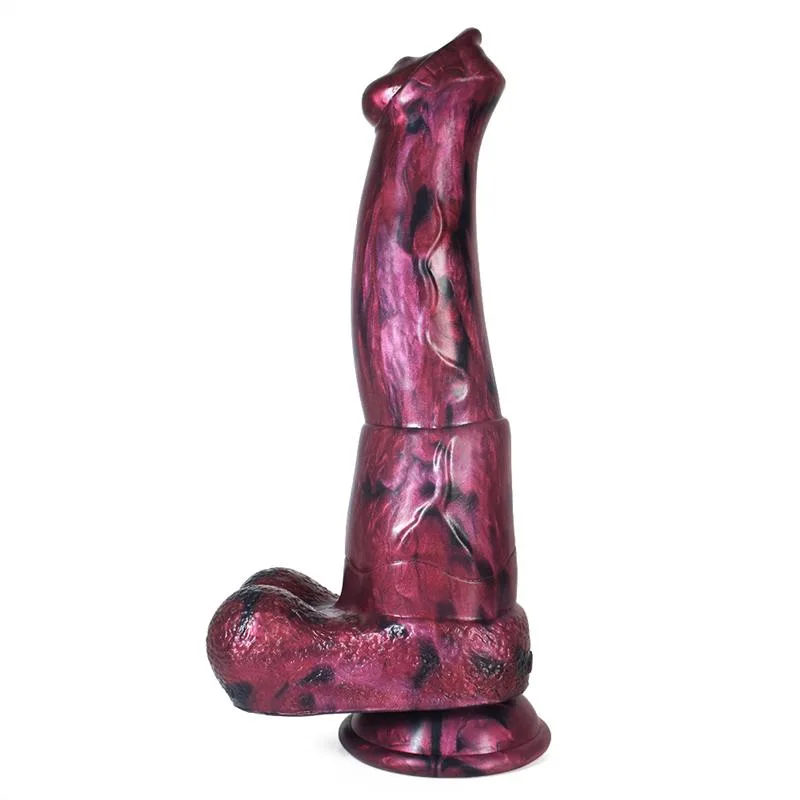 9 Inch Horse Cock Dildo Realistic Silicone Animal Penis