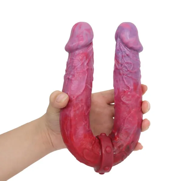 14 Inch Realistic Double Ended Dildo