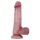 8 Inch Realistic Silicone Dildo with Blue Veins