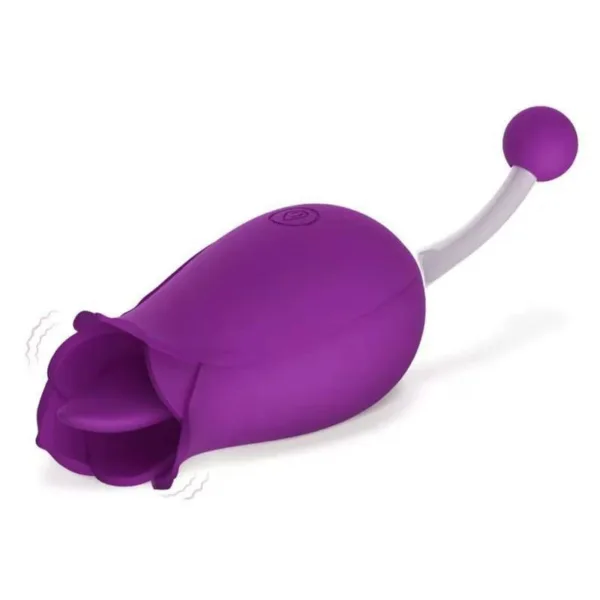 Tulip Double Head Vibrator Women Oral Sex Toys